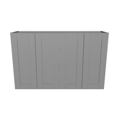 Wall Kitchen Cabinet W4830 Colonial Gray LessCare 48 in. width 30 in. height 12 in. depth