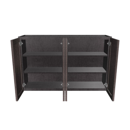 Wall Kitchen Cabinet W4830 Milan Slate 48 in. width 30 in. height 12 in. depth