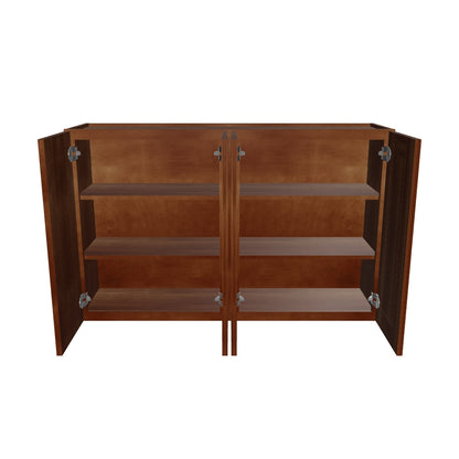 Wall Kitchen Cabinet W4830 Newport LessCare 48 in. width 30 in. height 12 in. depth