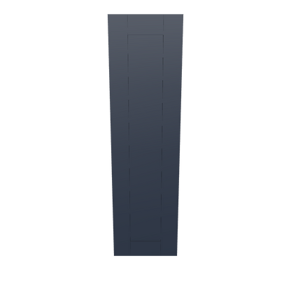 Wall decorative door WDD1242 Danbury Blue LessCare 12 in. width 42 in. height