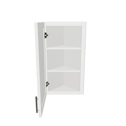 Wall End Kitchen Cabinet WEC1230 Alpina White LessCare 12 in. width 30 in. height 12 in. depth