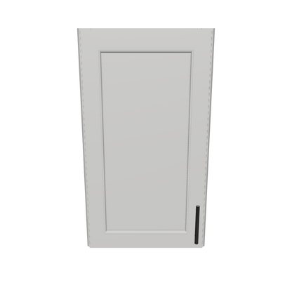 Wall End Kitchen Cabinet WEC1230 Milan Pearl 12 in. width 30 in. height 12 in. depth