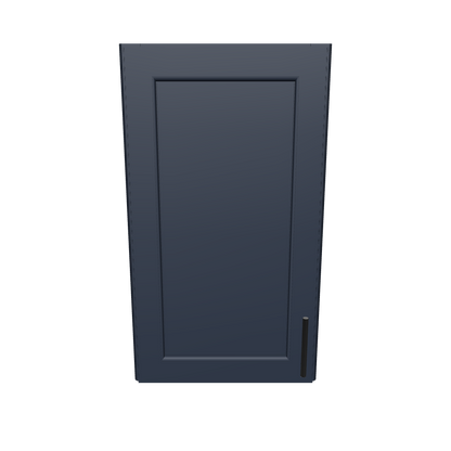 Wall End Kitchen Cabinet WEC1230 Danbury Blue LessCare 12 in. width 30 in. height 12 in. depth