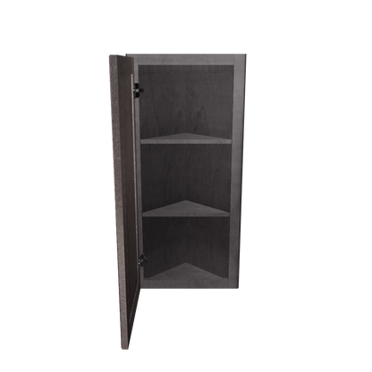 Wall End Kitchen Cabinet WEC1236 Milan Slate 12 in. width 36 in. height 12 in. depth