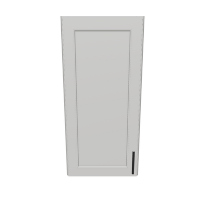 Wall End Kitchen Cabinet WEC1236 Milan Pearl 12 in. width 36 in. height 12 in. depth