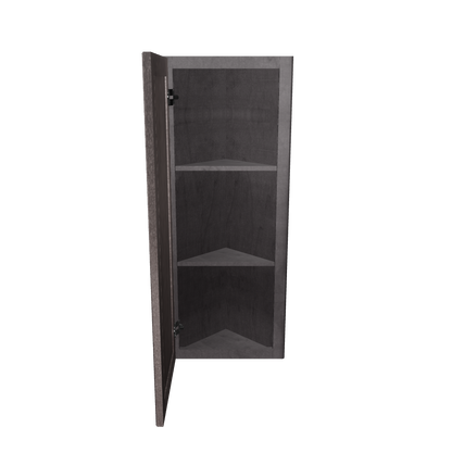 Wall End Kitchen Cabinet WEC1242 Milan Slate 12 in. width 42 in. height 12 in. depth