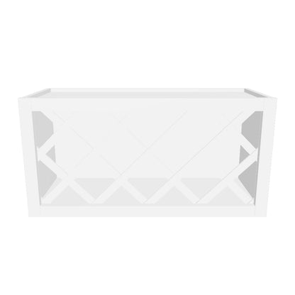 Wine Rack Kitchen Cabinet WR3015 Alpina White LessCare 30 in. width 15 in. height 12 in. depth