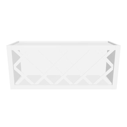 Wine Rack Kitchen Cabinet WR3615 Alpina White LessCare 36 in. width 15 in. height 12 in. depth