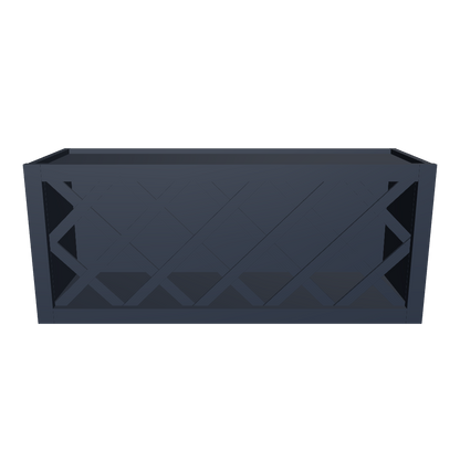 Wine Rack Kitchen Cabinet WR3615 Danbury Blue LessCare 36 in. width 15 in. height 12 in. depth