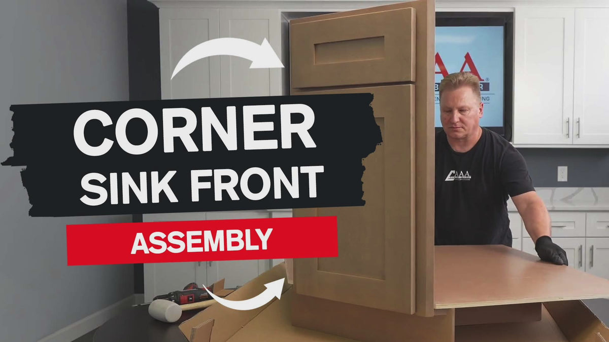 Corner Sink Front Assembly