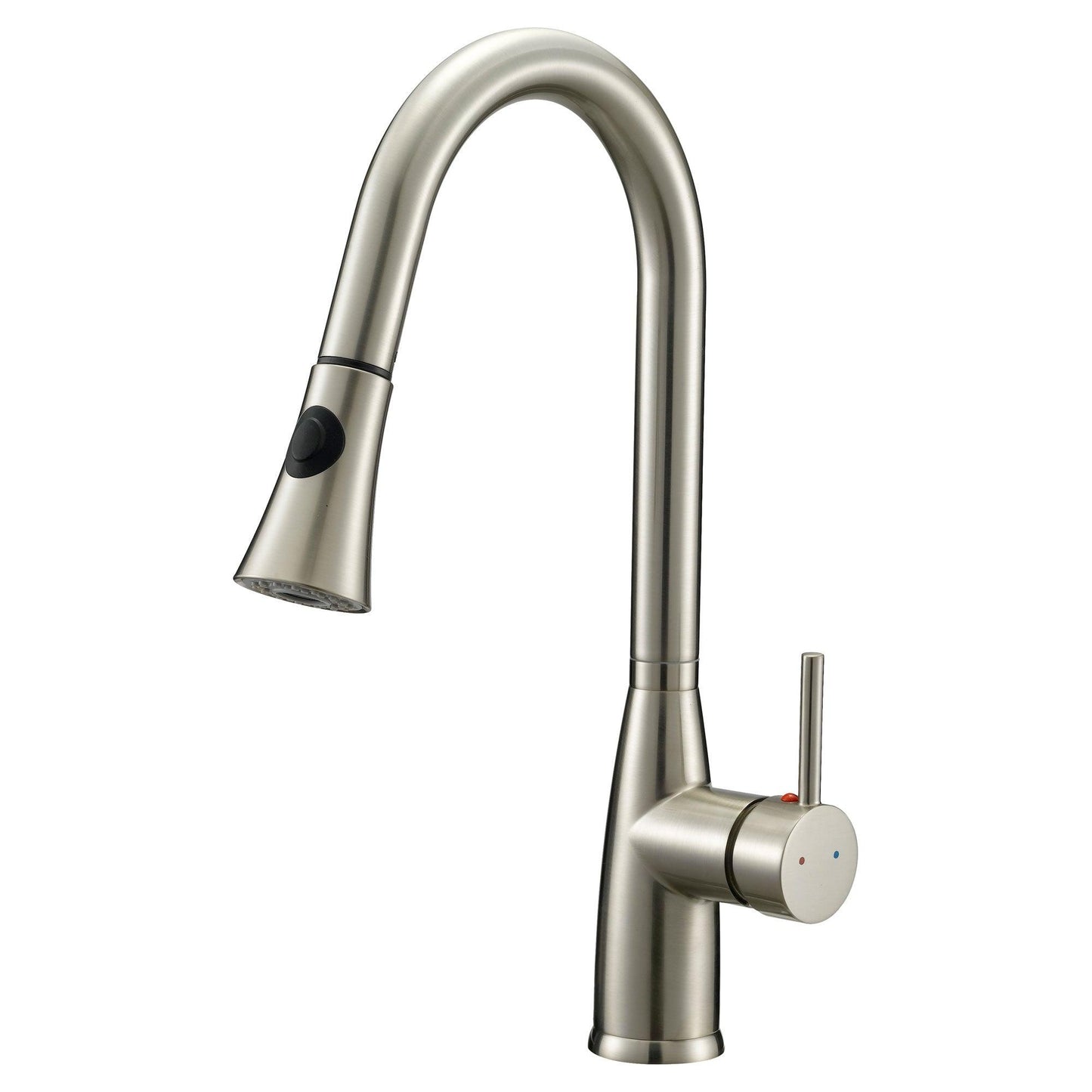 Pull Down Kitchen Faucet LK5B Brushed Nickel Finish - Faucets