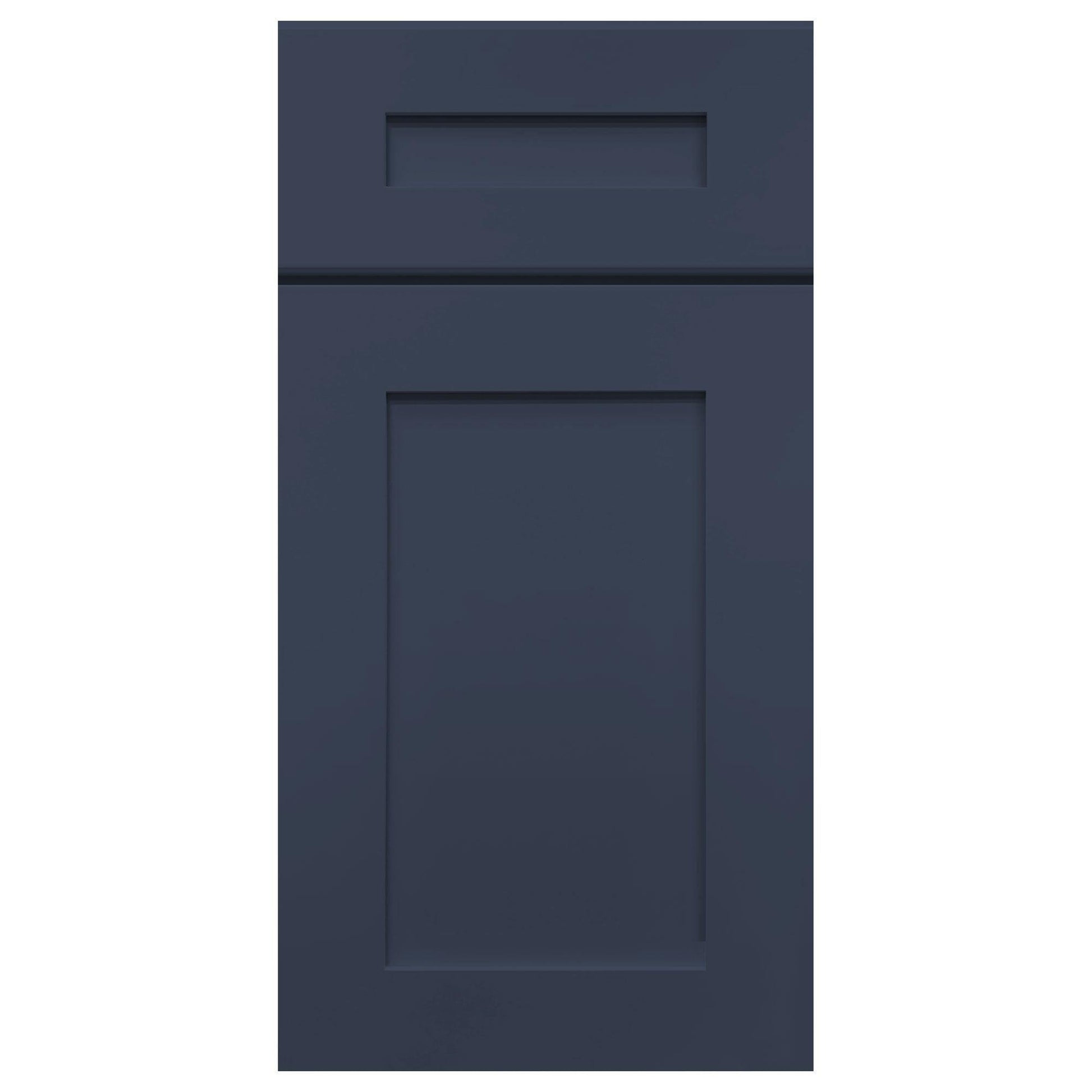 Straight Valance Molding V549ST Danbury Blue LessCare 5 in. height 49 in. depth - Kitchen Cabinets