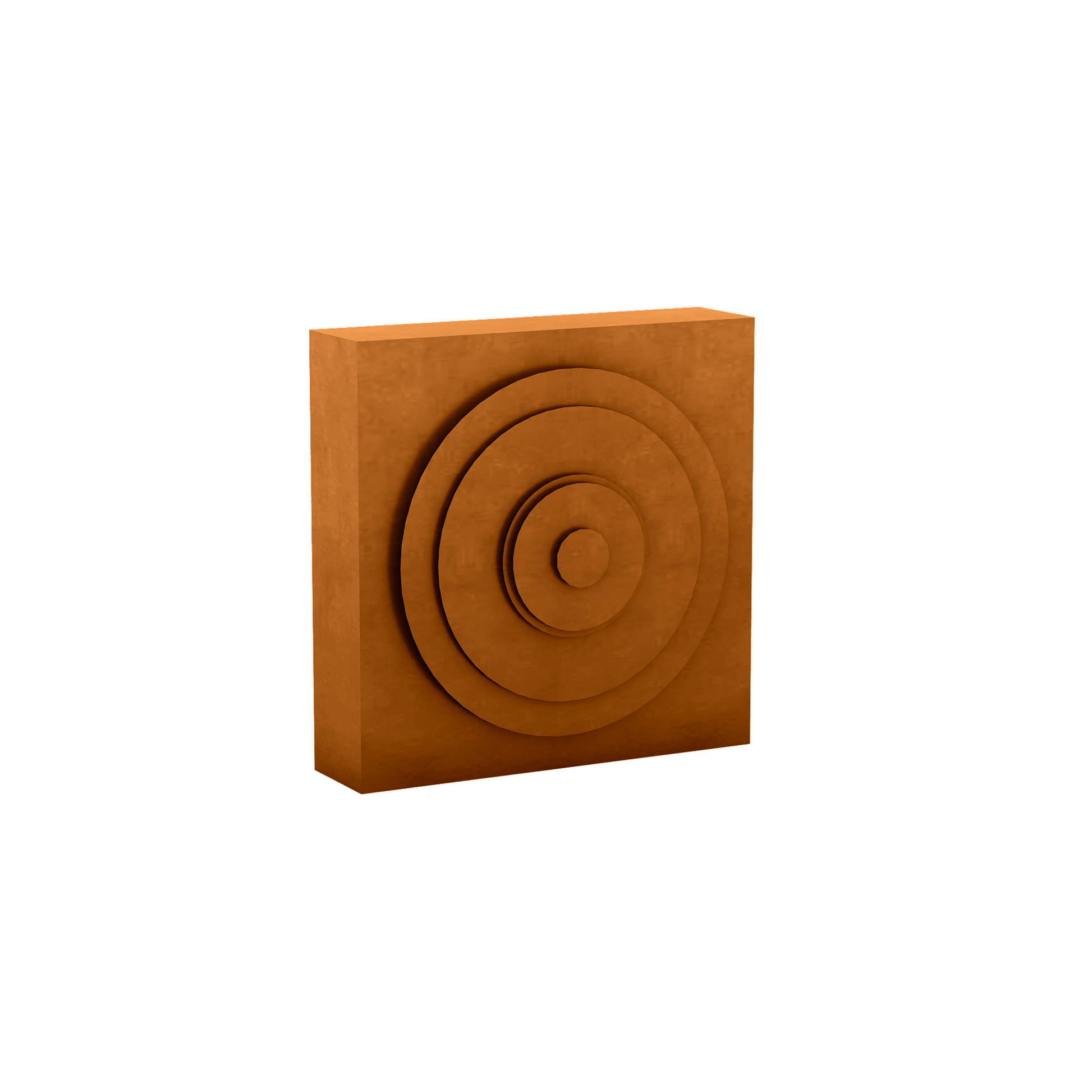 Rosette Molding FFROS3X3 Newport LessCare 3 in. width 3 in. height - Kitchen Cabinets