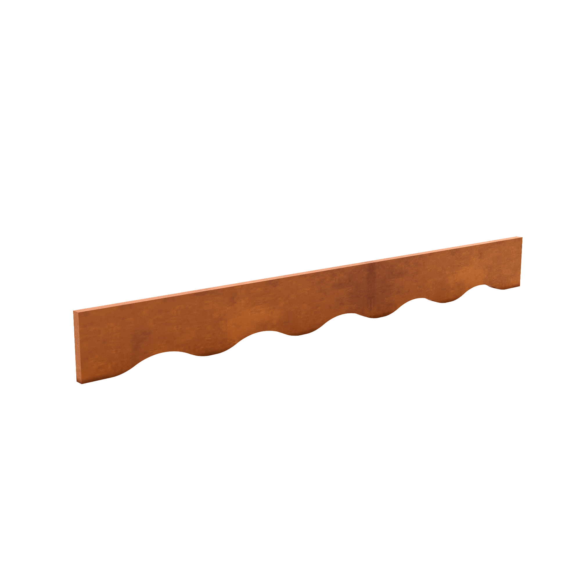 Scalloped Valance Molding V549SC Newport LessCare 5 in. height 49 in. depth - Kitchen Cabinets