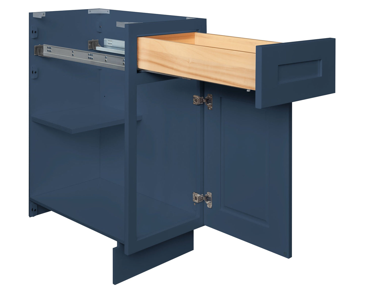 Scribe Molding MSW8 Danbury Blue LessCare 0.75 in. width 0.25 in. height 96 in. depth - Kitchen Cabinets