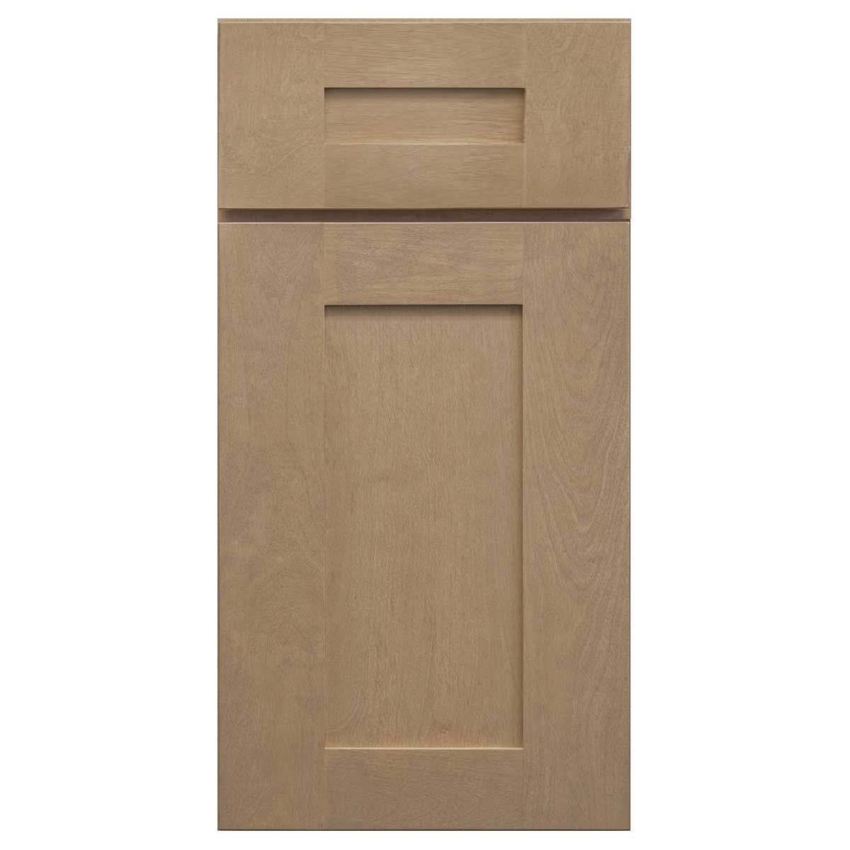 Mullion Door Wall Kitchen Cabinet WMD3030 Shakwer Toffee LessCare 30 in ...