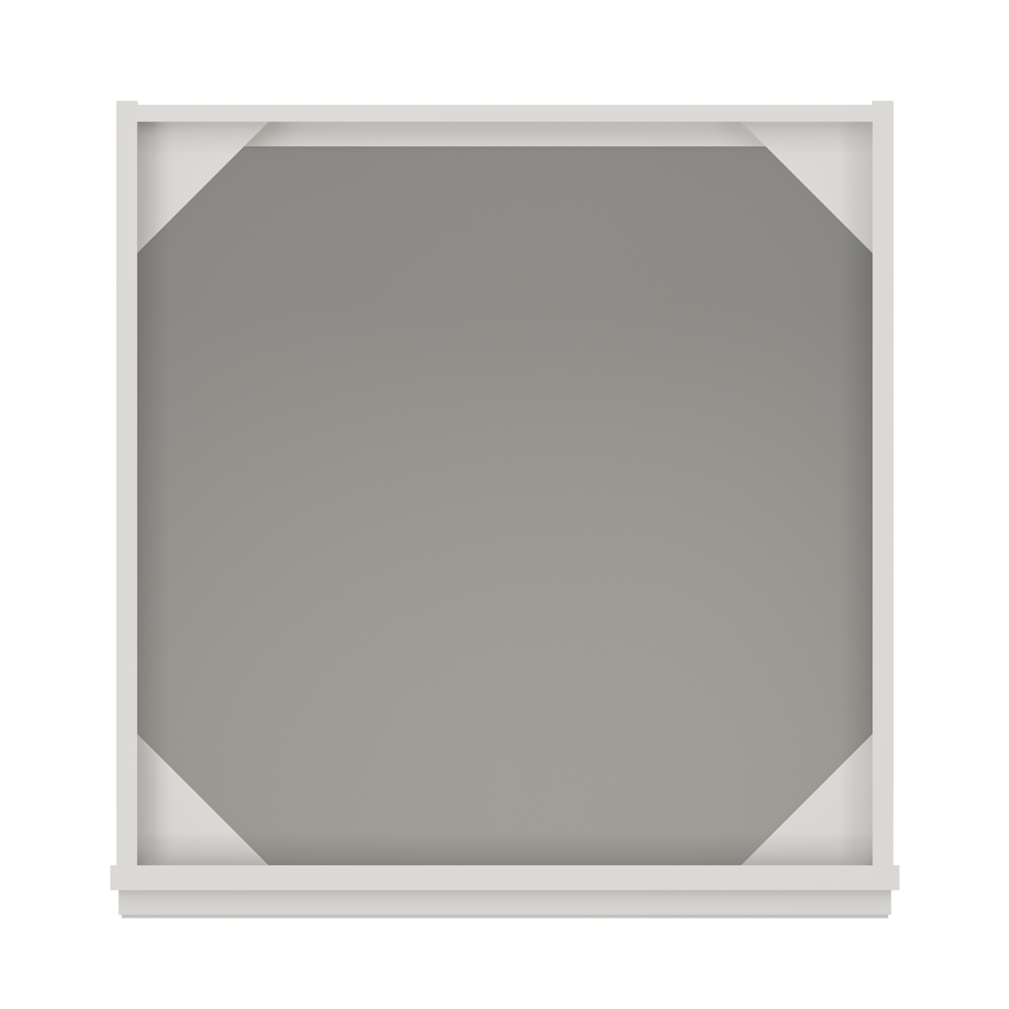 Sink Base Kitchen Cabinet SB24 Milan Pearl 24 in. width 34.5 in. height 24 in. depth - Kitchen Cabinets