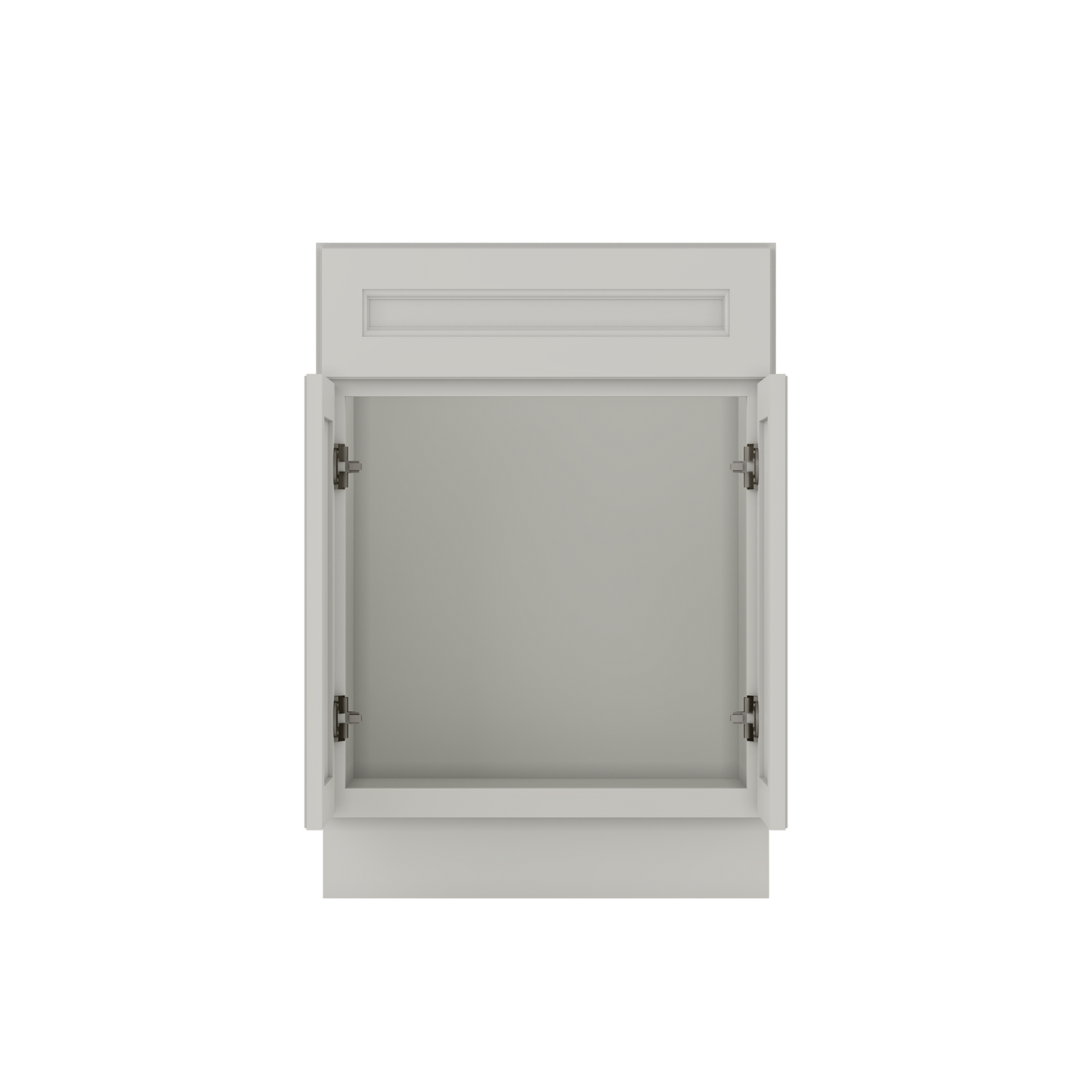 Sink Base Kitchen Cabinet SB24 Milan Pearl 24 in. width 34.5 in. height 24 in. depth - Kitchen Cabinets
