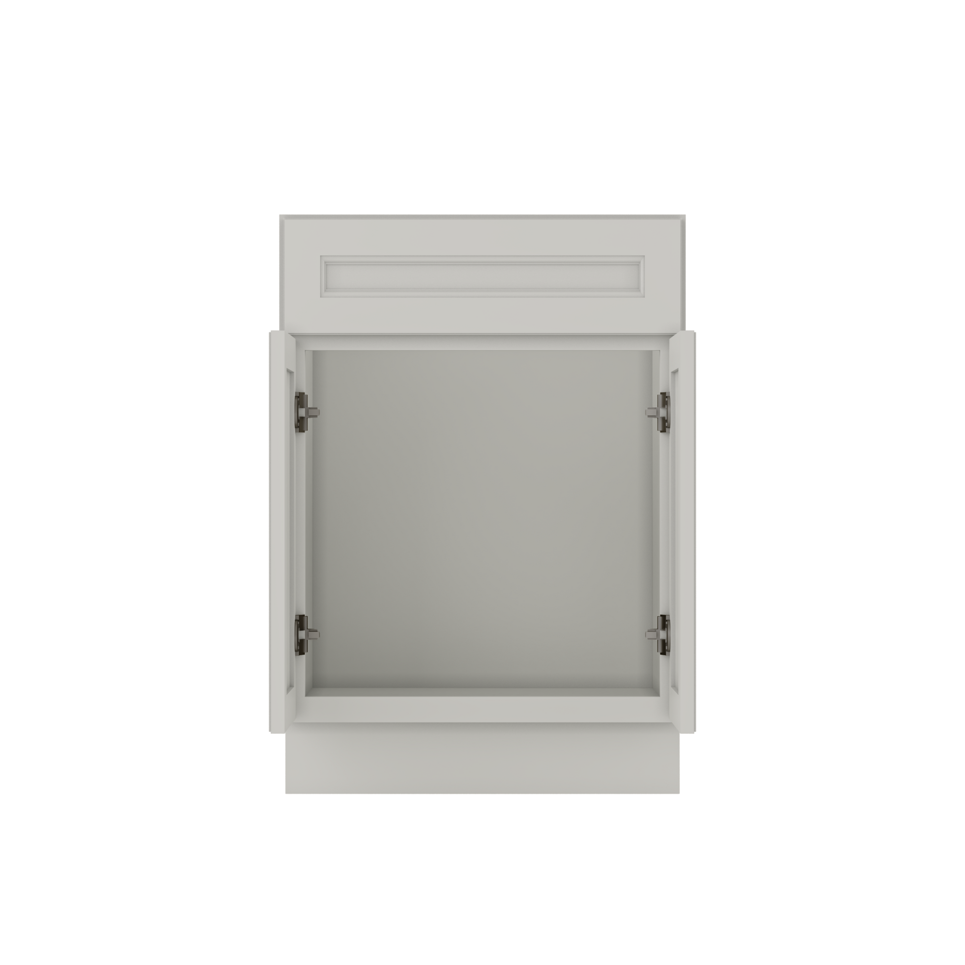 Sink Base Kitchen Cabinet SB24 Milan Pearl 24 in. width 34.5 in. height 24 in. depth - Kitchen Cabinets