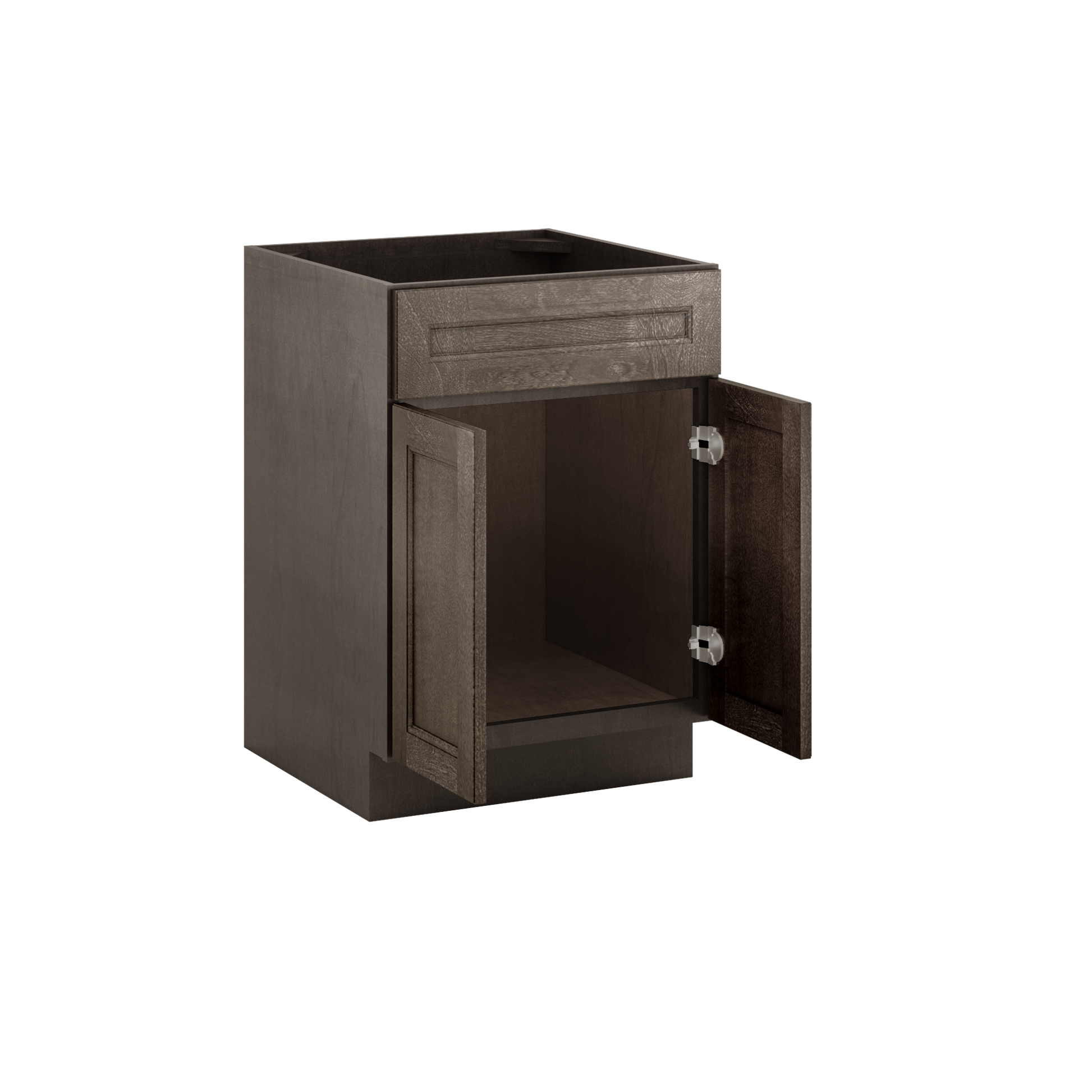 Sink Base Kitchen Cabinet SB24 Milan Slate 24 in. width 34.5 in. height 24 in. depth - Kitchen Cabinets