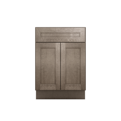Sink Base Kitchen Cabinet SB24 Milan Slate 24 in. width 34.5 in. height 24 in. depth - Kitchen Cabinets