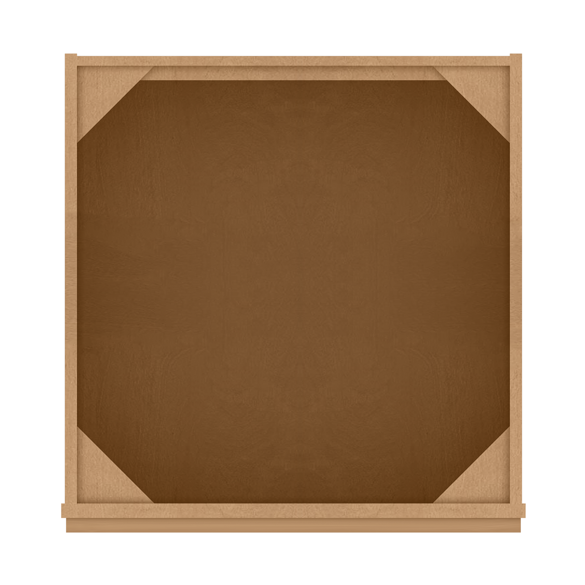 Sink Base Kitchen Cabinet SB24 Shaker Toffee LessCare 24 in. width 34.5 in. height 24 in. depth - Kitchen Cabinets