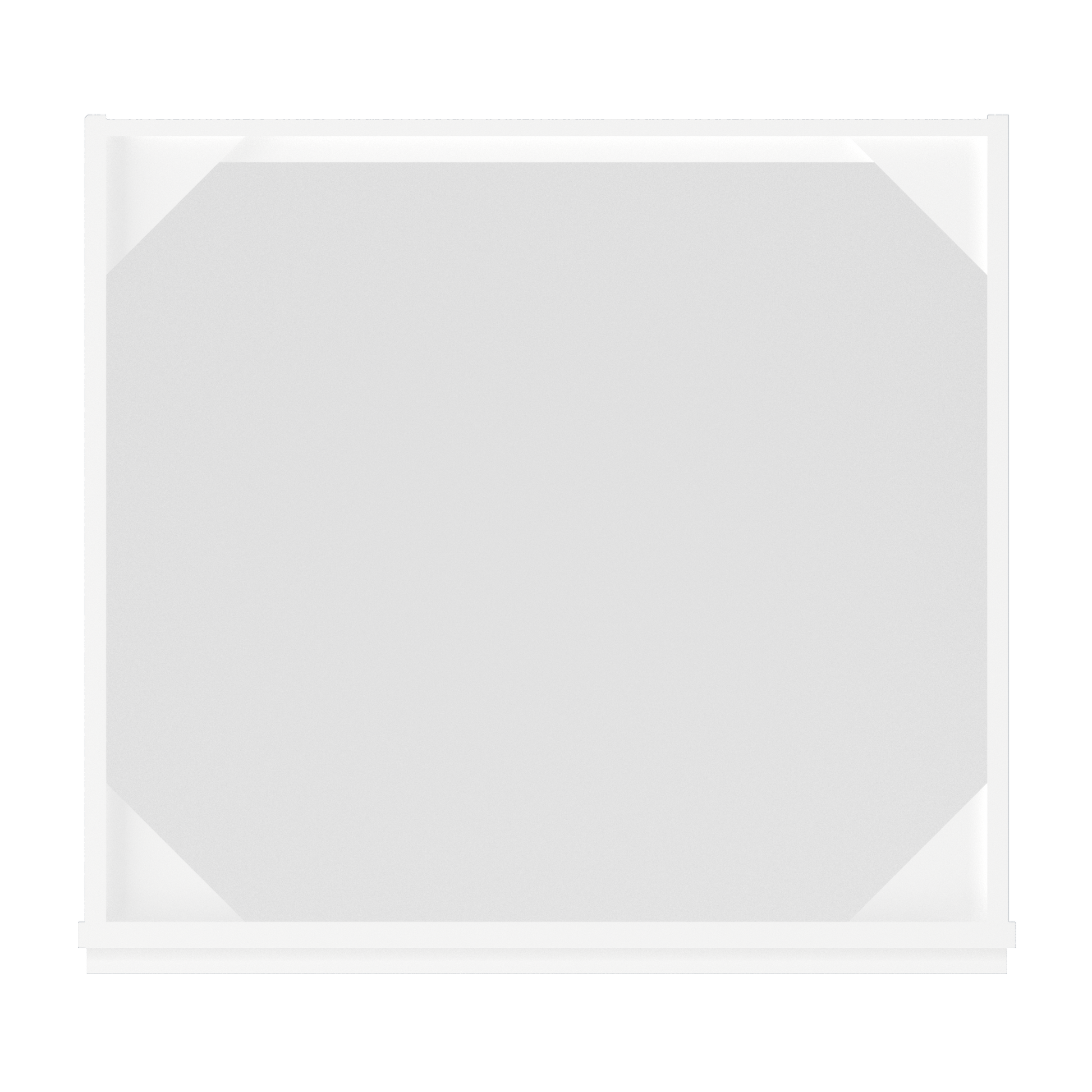 Sink Base Kitchen Cabinet SB27 Alpina White LessCare 27 in. width 34.5 in. height 24 in. depth - Kitchen Cabinets