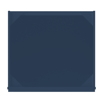 Sink Base Kitchen Cabinet SB27 Danbury Blue LessCare 27 in. width 34.5 in. height 24 in. depth - Kitchen Cabinets