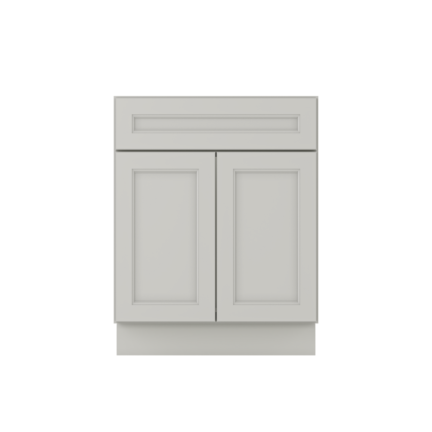 Sink Base Kitchen Cabinet SB27 Milan Pearl 27 in. width 34.5 in. height 24 in. depth - Kitchen Cabinets