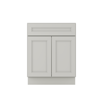 Sink Base Kitchen Cabinet SB27 Milan Pearl 27 in. width 34.5 in. height 24 in. depth - Kitchen Cabinets