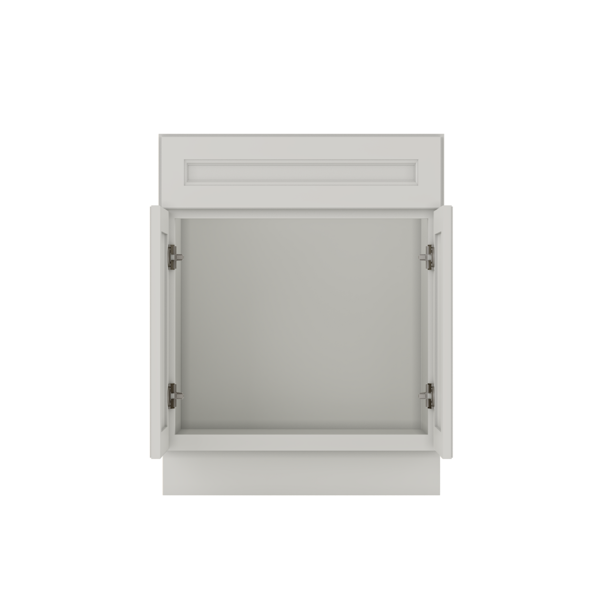 Sink Base Kitchen Cabinet SB27 Milan Pearl 27 in. width 34.5 in. height 24 in. depth - Kitchen Cabinets