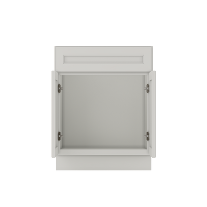 Sink Base Kitchen Cabinet SB27 Milan Pearl 27 in. width 34.5 in. height 24 in. depth - Kitchen Cabinets