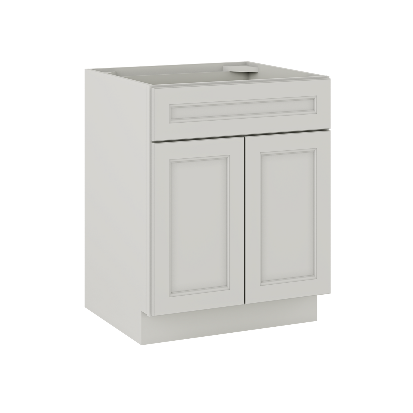 Sink Base Kitchen Cabinet SB27 Milan Pearl 27 in. width 34.5 in. height 24 in. depth - Kitchen Cabinets