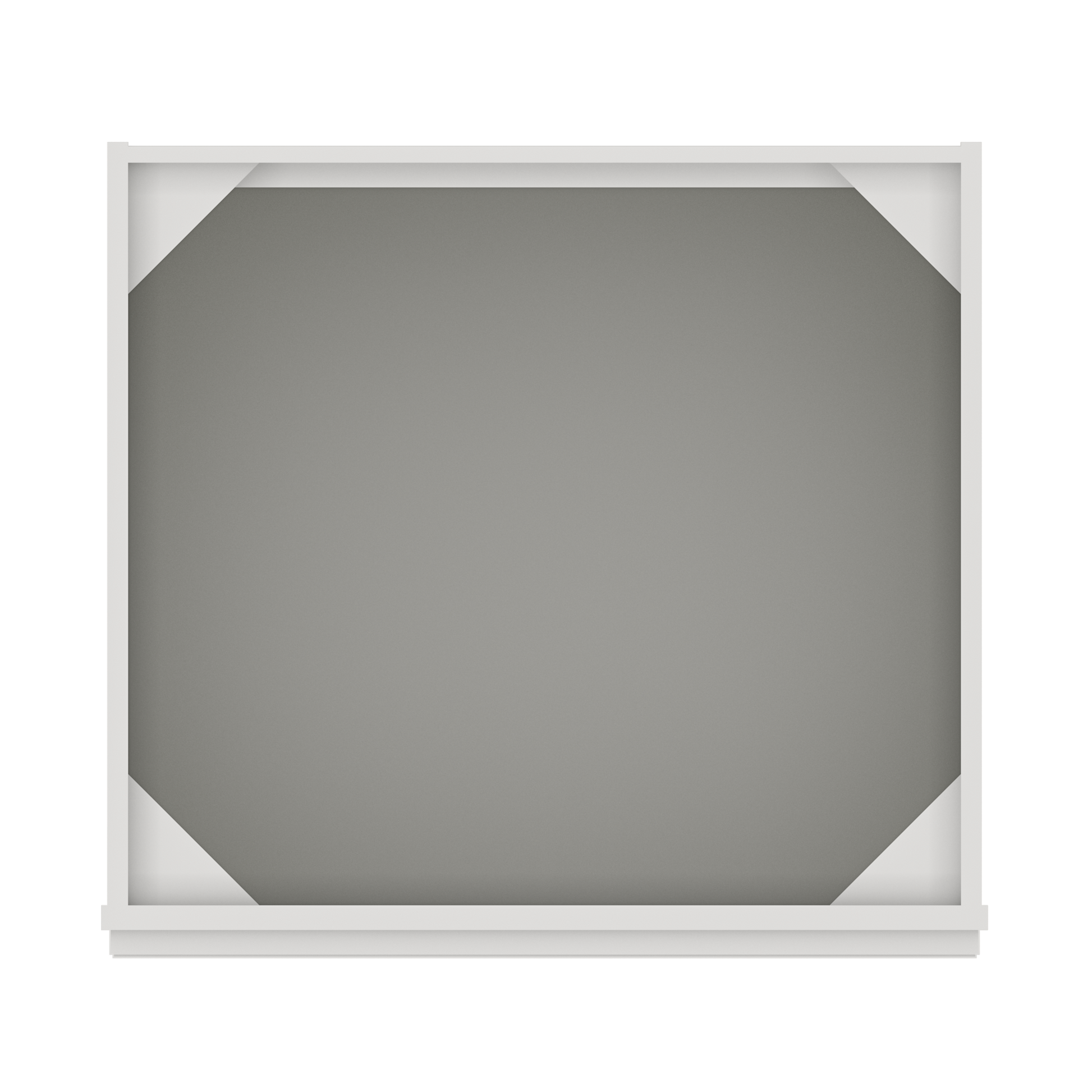 Sink Base Kitchen Cabinet SB27 Milan Pearl 27 in. width 34.5 in. height 24 in. depth - Kitchen Cabinets