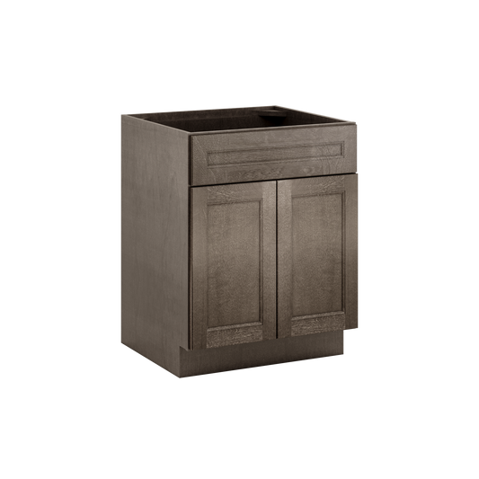Sink Base Kitchen Cabinet SB27 Milan Slate 27 in. width 34.5 in. height 24 in. depth - Kitchen Cabinets
