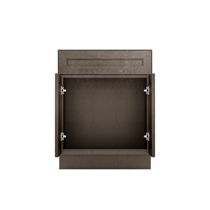 Sink Base Kitchen Cabinet SB27 Milan Slate 27 in. width 34.5 in. height 24 in. depth - Kitchen Cabinets