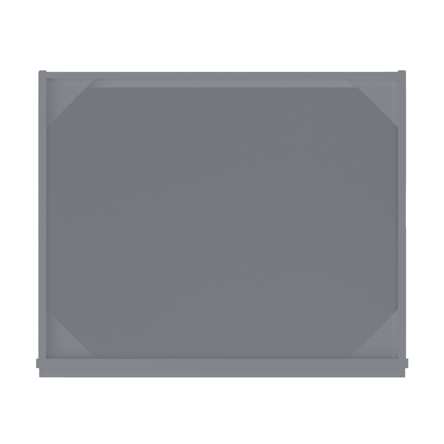 Sink Base Kitchen Cabinet SB30 Colonial Gray LessCare 30 in. width 34.5 in. height 24 in. depth - Kitchen Cabinets