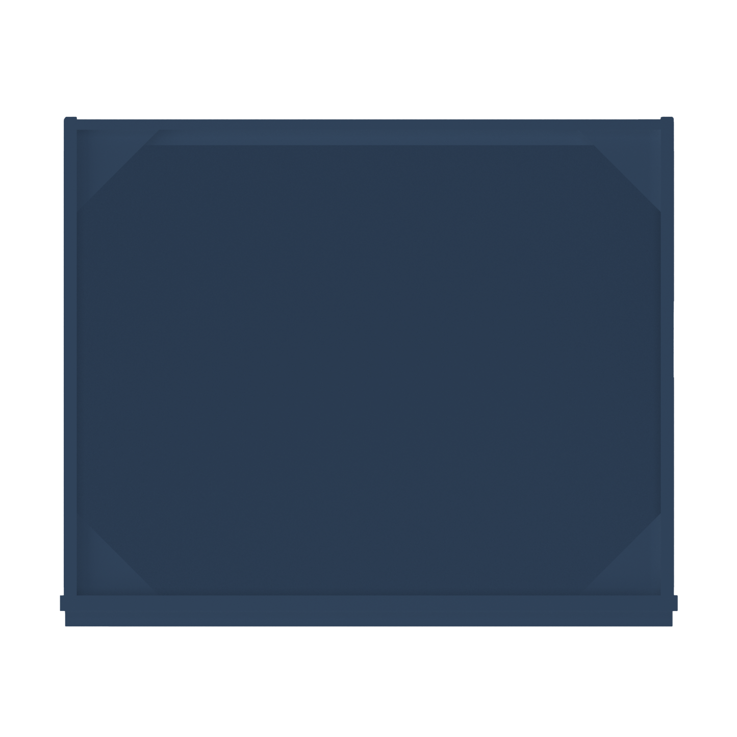 Sink Base Kitchen Cabinet SB30 Danbury Blue LessCare 30 in. width 34.5 in. height 24 in. depth - Kitchen Cabinets