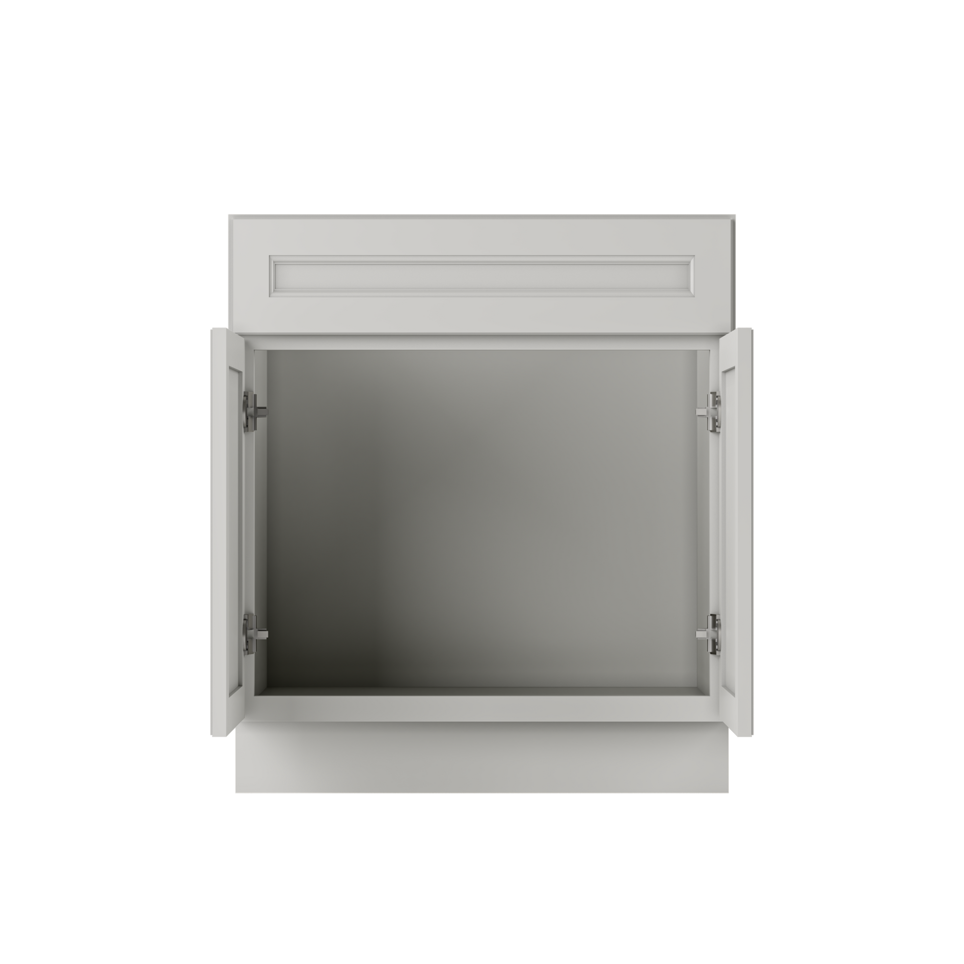 Sink Base Kitchen Cabinet SB30 Milan Pearl LessCare 30 in. width 34.5 in. height 24 in. depth - Kitchen Cabinets