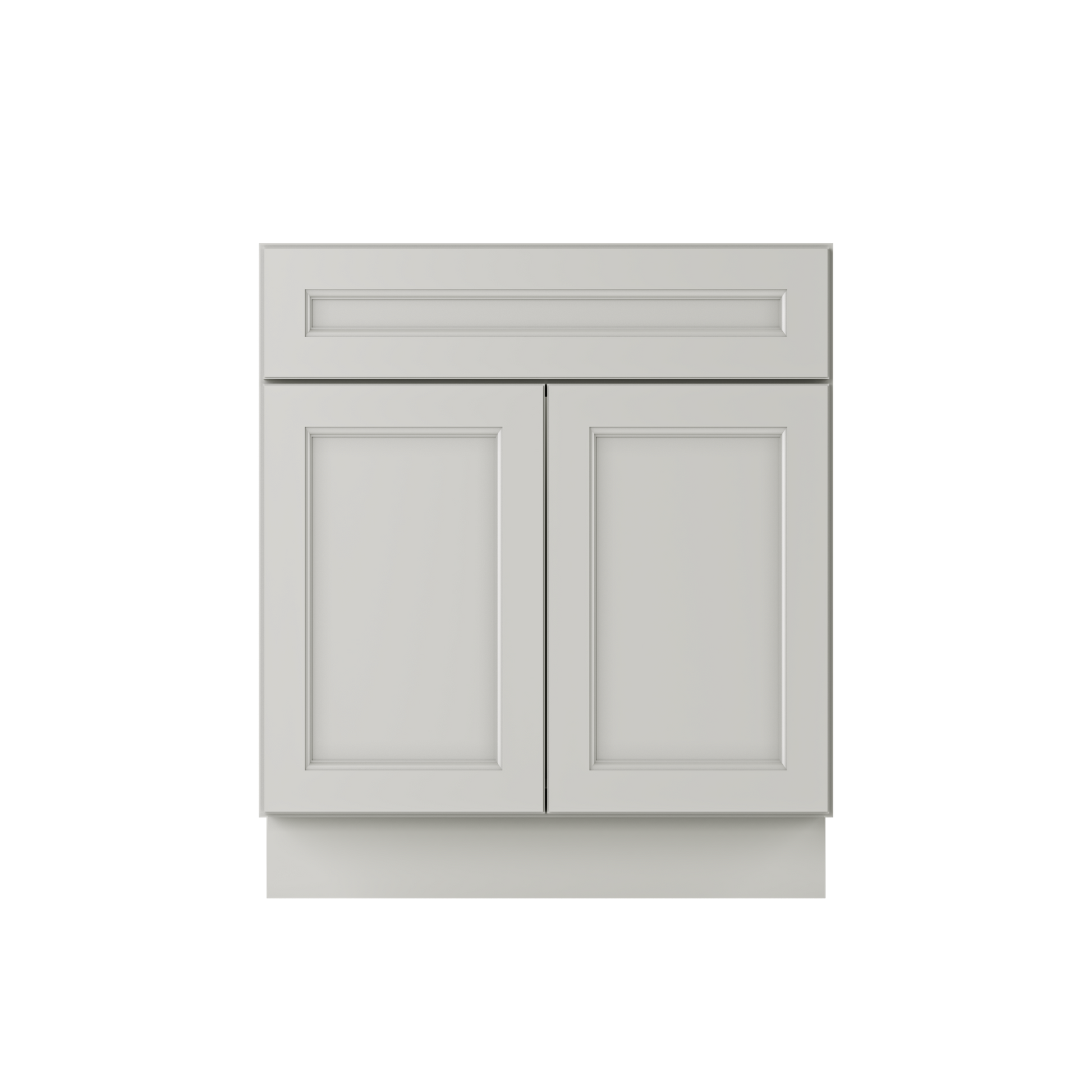 Sink Base Kitchen Cabinet SB30 Milan Pearl LessCare 30 in. width 34.5 in. height 24 in. depth - Kitchen Cabinets