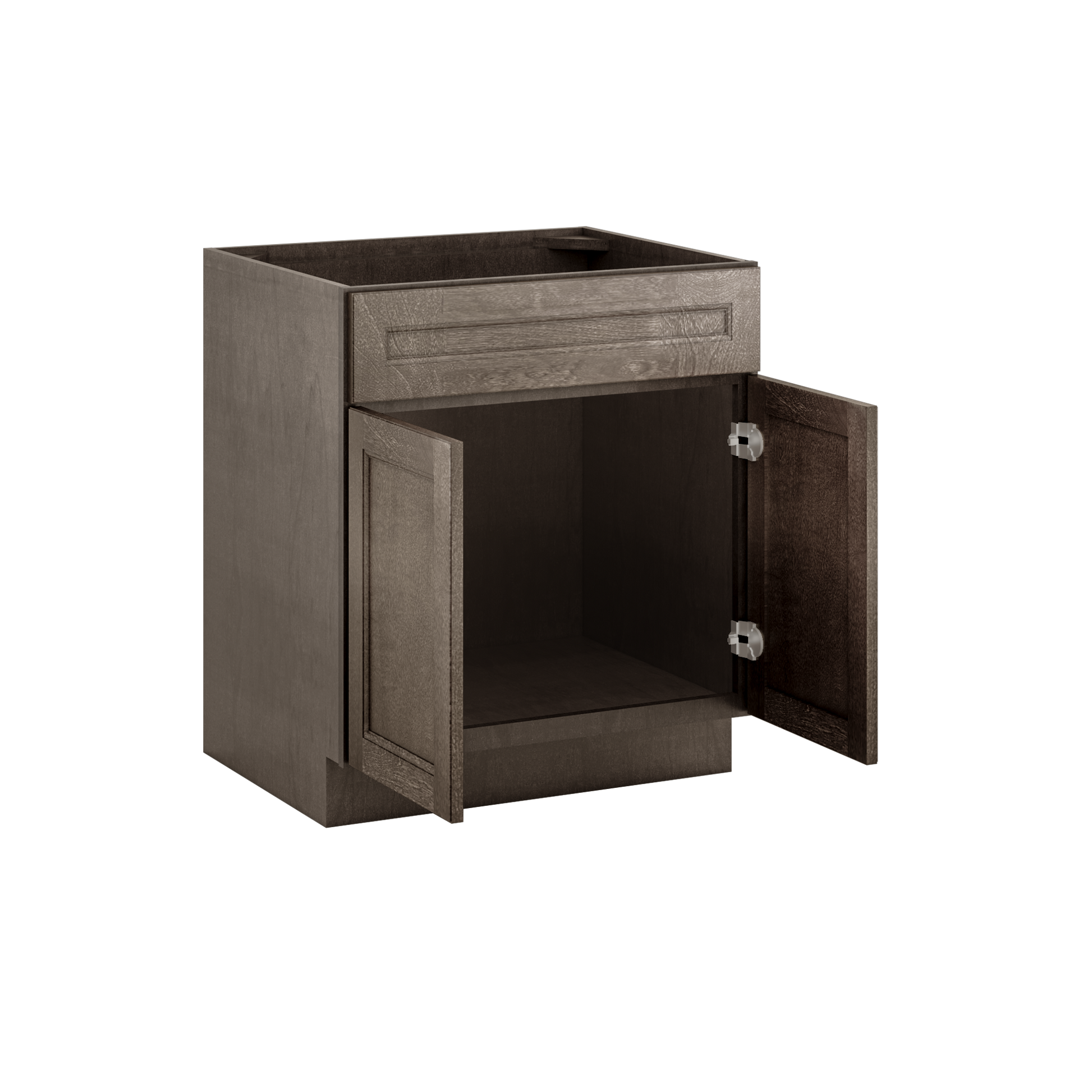 Sink Base Kitchen Cabinet SB30 Milan Slate 30 in. width 34.5 in. height 24 in. depth - Kitchen Cabinets