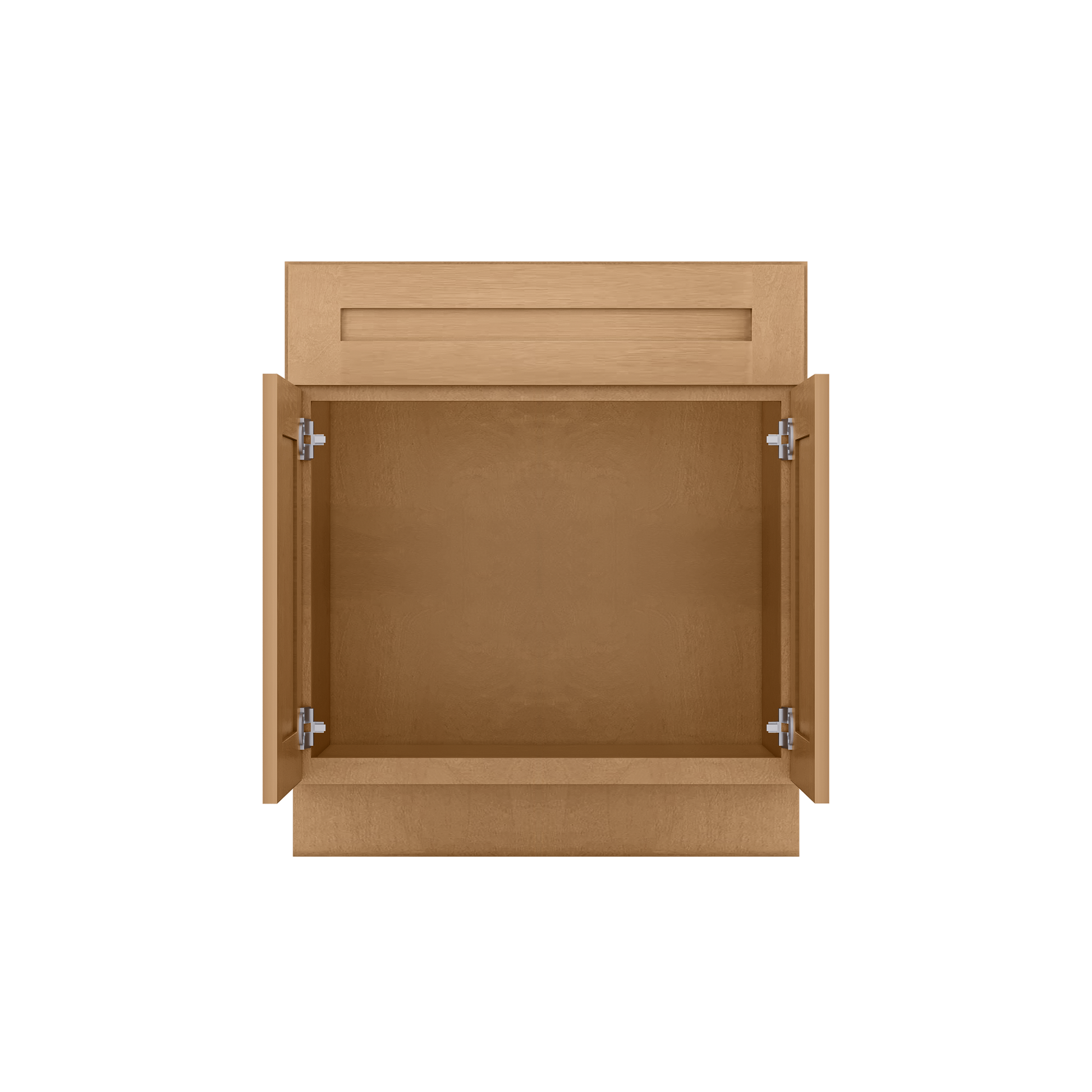 Sink Base Kitchen Cabinet SB30 Shaker Toffee LessCare 30 in. width 34.5 in. height 24 in. depth - Kitchen Cabinets