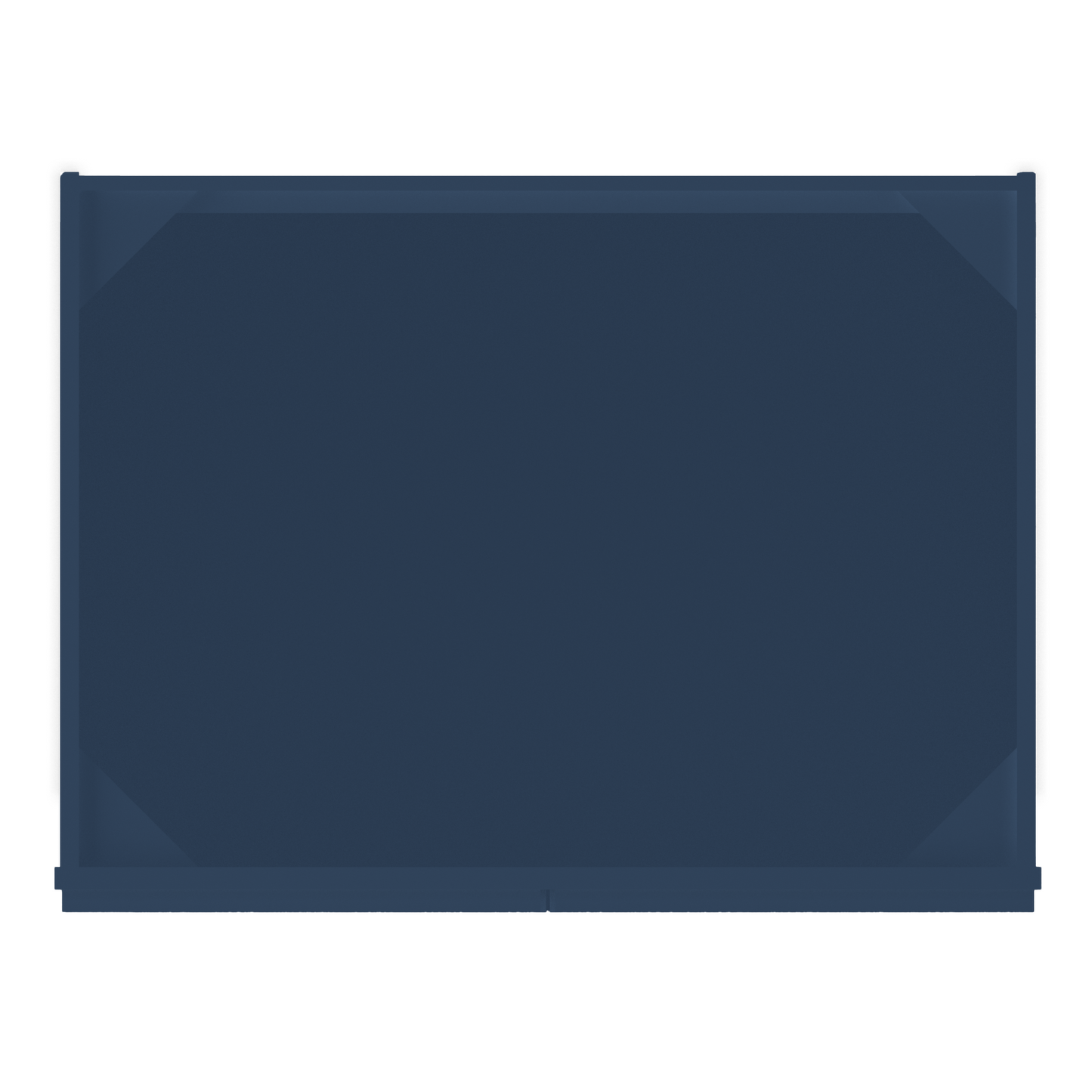 Sink Base Kitchen Cabinet SB33 Danbury Blue LessCare 33 in. width 34.5 in. height 24 in. depth - Kitchen Cabinets