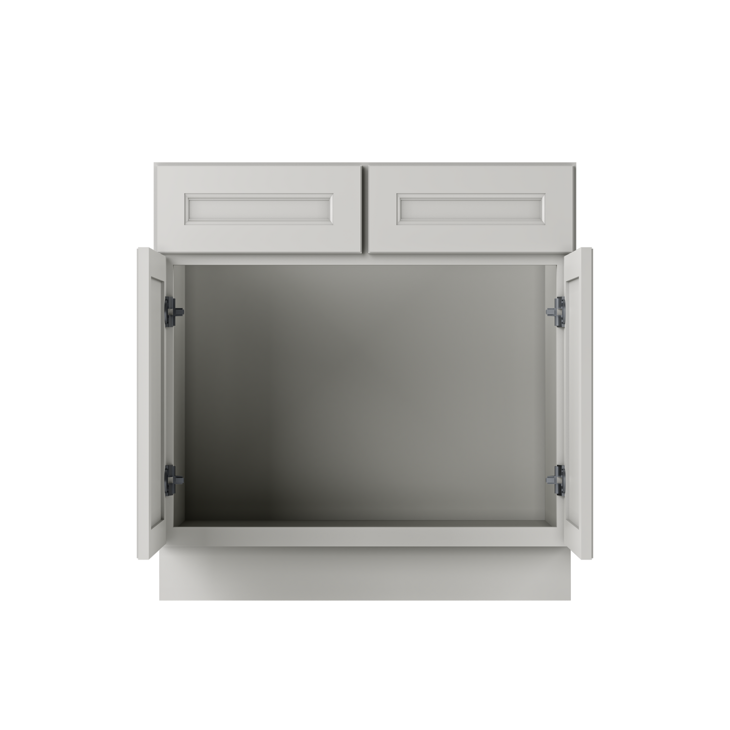 Sink Base Kitchen Cabinet SB33 Milan Pearl 33 in. width 34.5 in. height 24 in. depth - Kitchen Cabinets