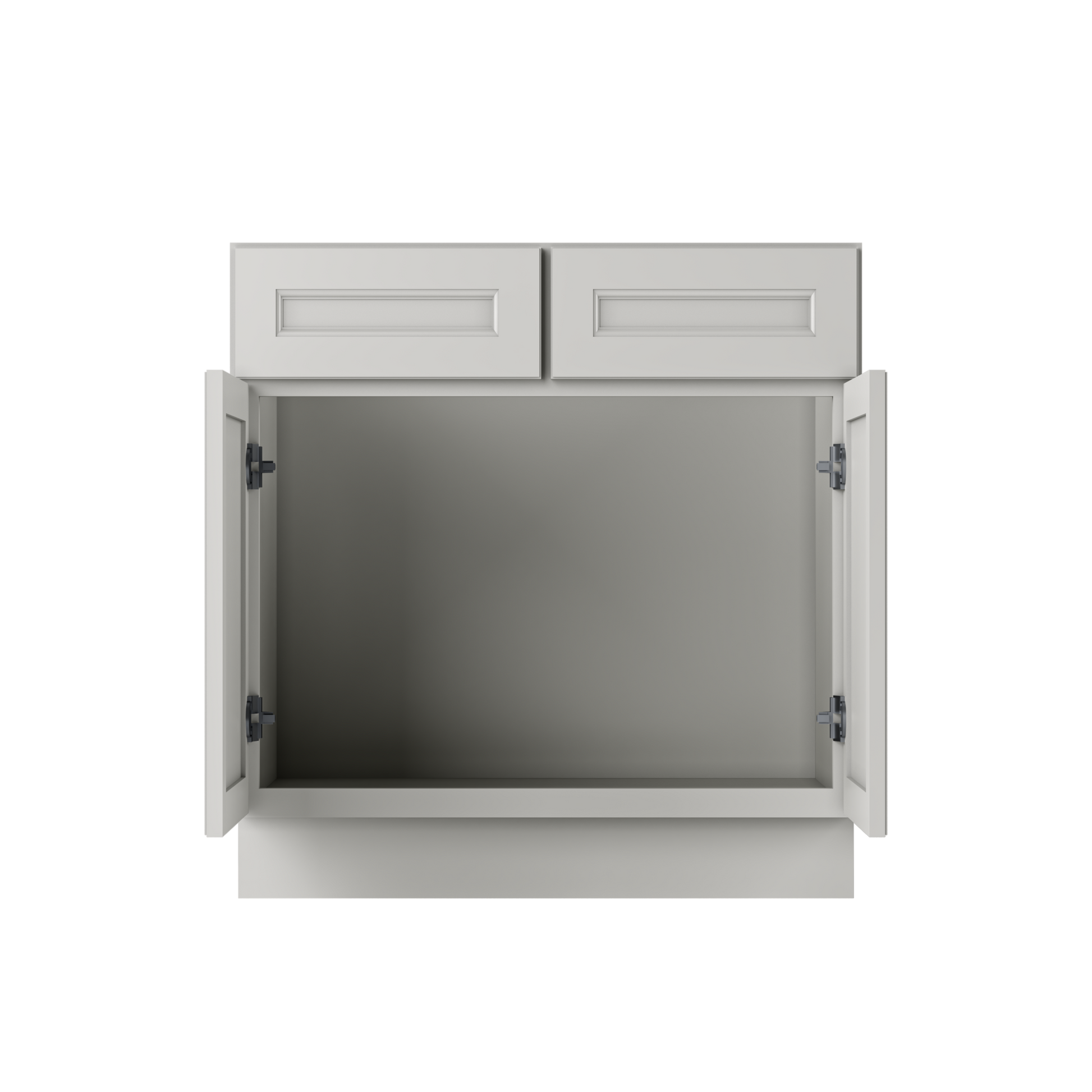 Sink Base Kitchen Cabinet SB33 Milan Pearl 33 in. width 34.5 in. height 24 in. depth - Kitchen Cabinets