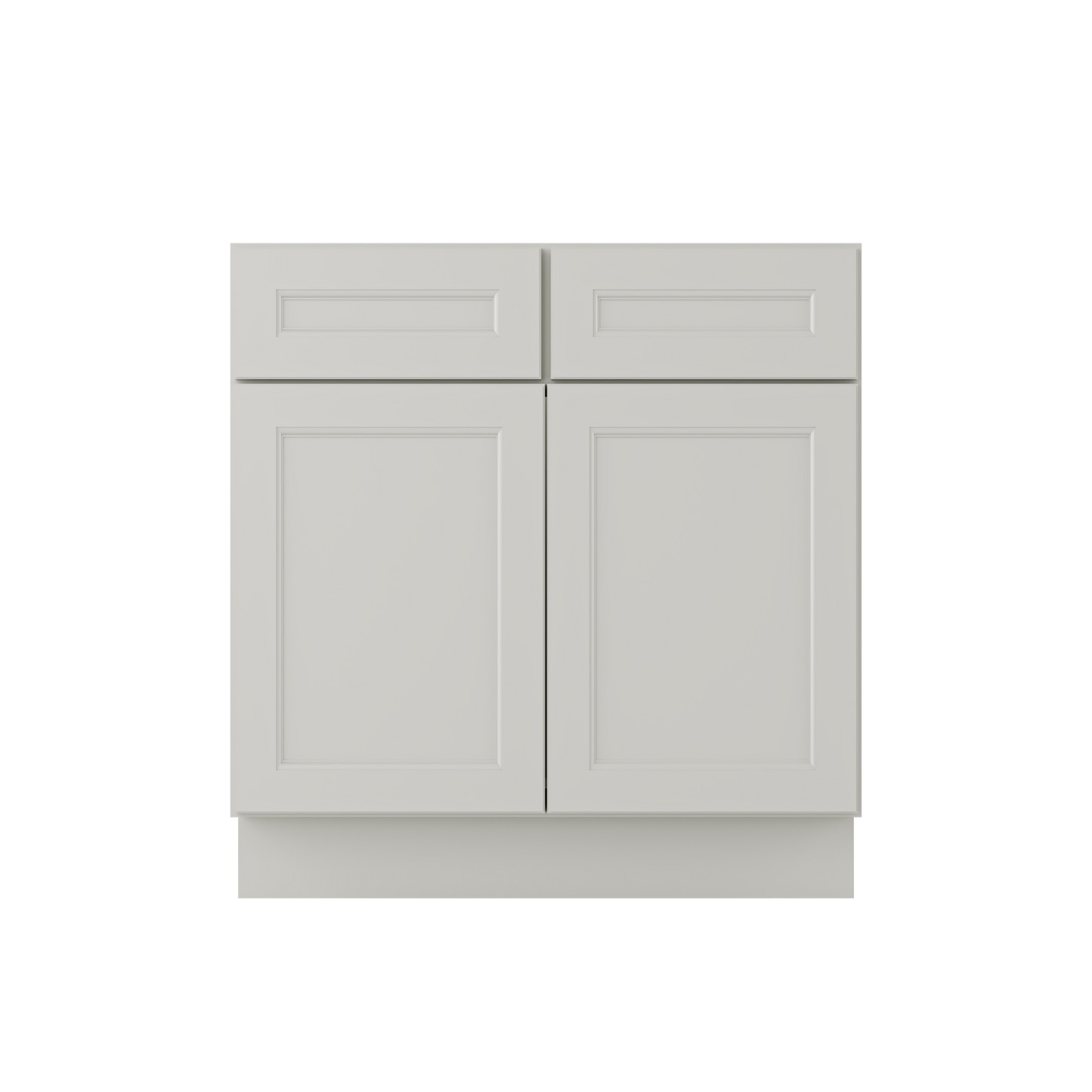 Sink Base Kitchen Cabinet SB33 Milan Pearl 33 in. width 34.5 in. height 24 in. depth - Kitchen Cabinets