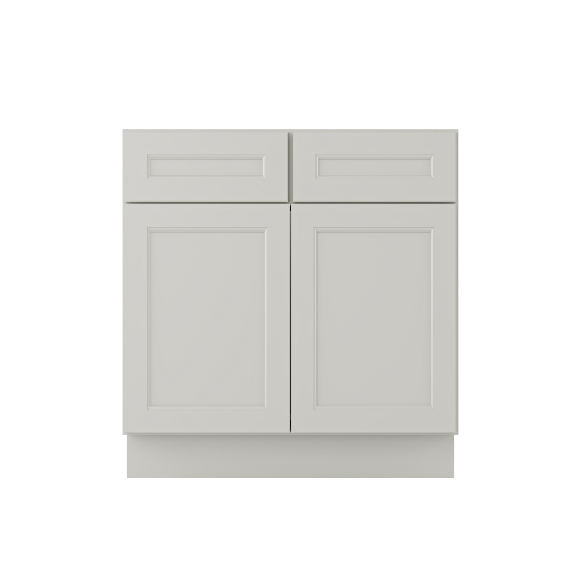 Sink Base Kitchen Cabinet SB33 Milan Pearl 33 in. width 34.5 in. height 24 in. depth - Kitchen Cabinets