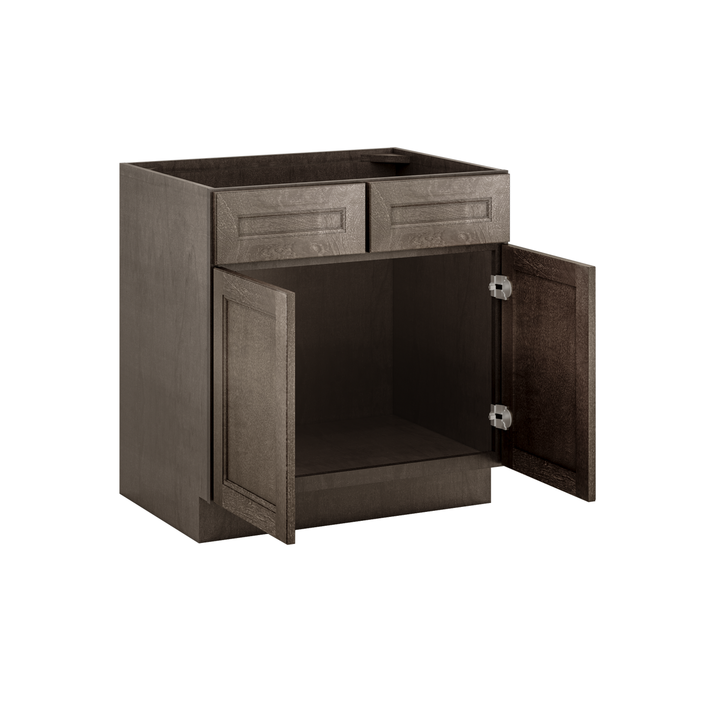 Sink Base Kitchen Cabinet SB33 Milan Slate 33 in. width 34.5 in. height 24 in. depth - Kitchen Cabinets