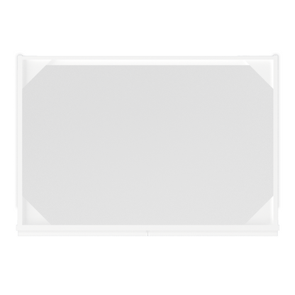 Sink Base Kitchen Cabinet SB36 Alpina White LessCare 36 in. width 34.5 in. height 24 in. depth - Kitchen Cabinets