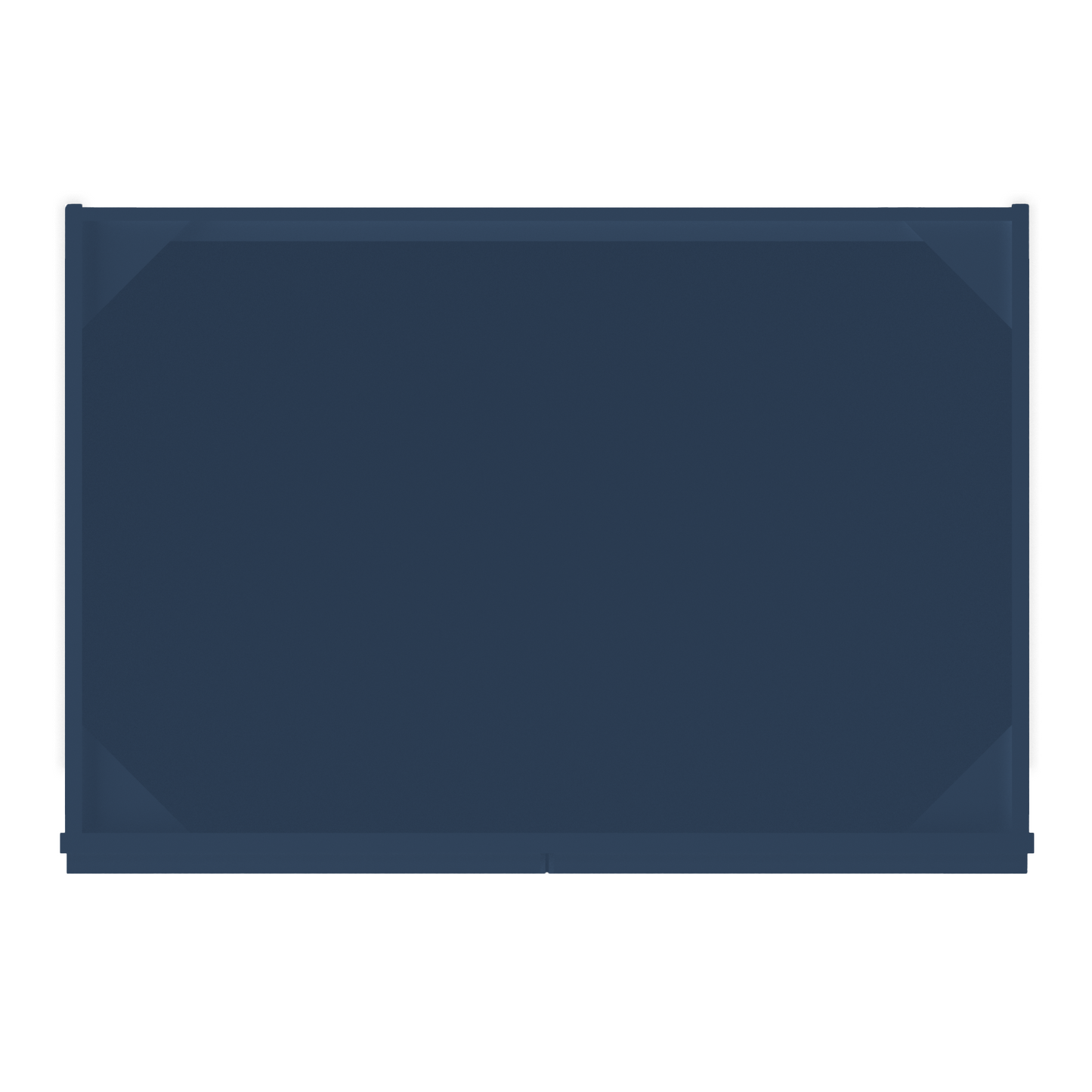 Sink Base Kitchen Cabinet SB36 Danbury Blue LessCare 36 in. width 34.5 in. height 24 in. depth - Kitchen Cabinets